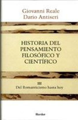 Foto de HISTORIA DEL PENSAMIENTO FILOSOFICO Y CIENTIFICO III