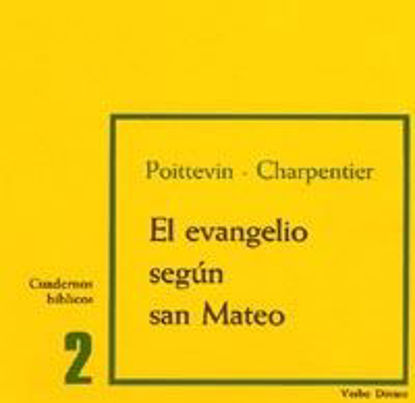 Foto de EVANGELIO SEGUN SAN MATEO (CUADERNOS BIBLICOS) #2
