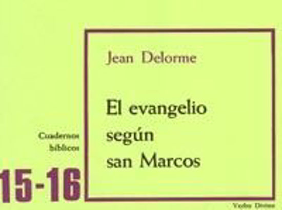 Foto de EVANGELIO SEGUN SAN MARCOS (VERBO DIVINO) #15-16