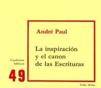 Foto de INSPIRACION Y EL CANON DE LAS ESCRITURAS #49
