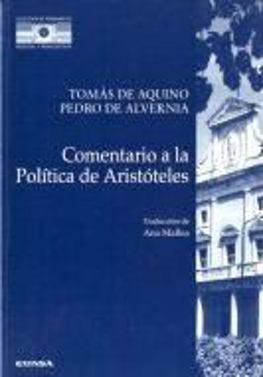 Foto de COMENTARIO A LA POLITICA DE ARISTOTELES