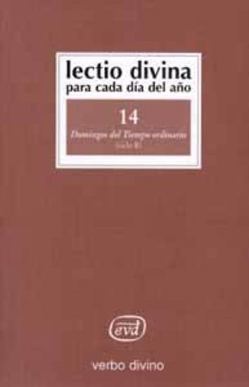 Foto de LECTIO DIVINA #14 DOMINGOS (CICLO B) TIEMPO ORDINARIO