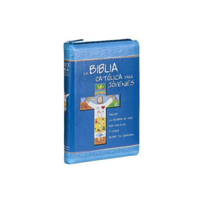 BIBLIA CATOLICA PARA JOVENES (JUNIOR SEMI PIEL CREMALLERA) JUNIOR