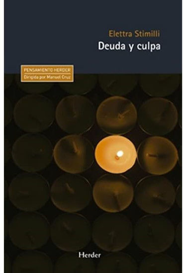 Foto de DEUDA Y CULPA  (HERDER)