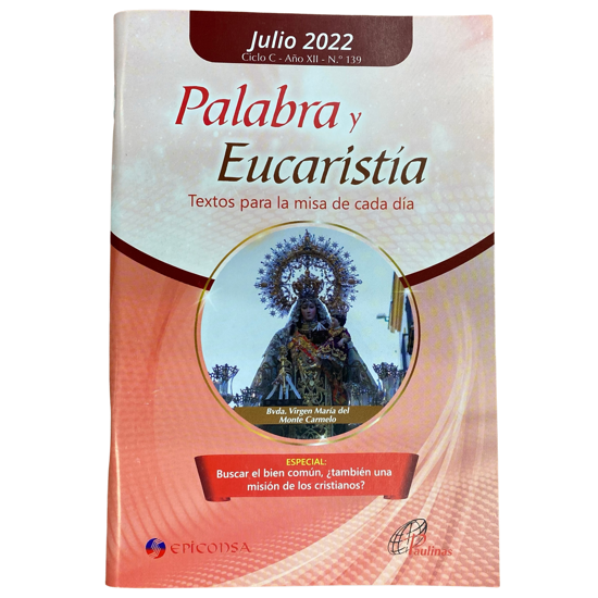 Foto de PALABRA Y EUCARISTIA JULIO 2022 DIGITAL DESCARGABLE