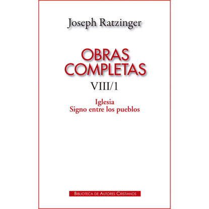 Picture of OBRAS COMPLETAS DE JOSEPH RATZINGER VII/I #108