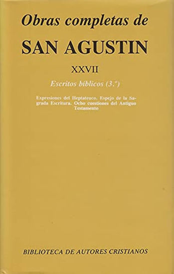 Picture of OBRAS COMPLETAS DE SAN AGUSTIN XXVII #515 (BAC)