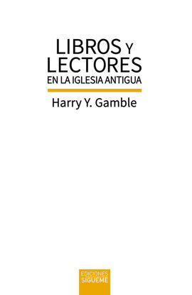 Foto de LIBROS Y LECTORES EN LA IGLESIA ANTIGUA